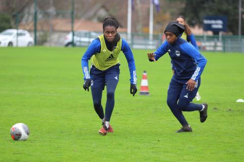 Entrainement féminines / mercredi 13 décembre 2023