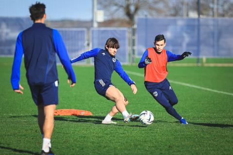 Entraînement pro / jeudi 14 décembre 2023