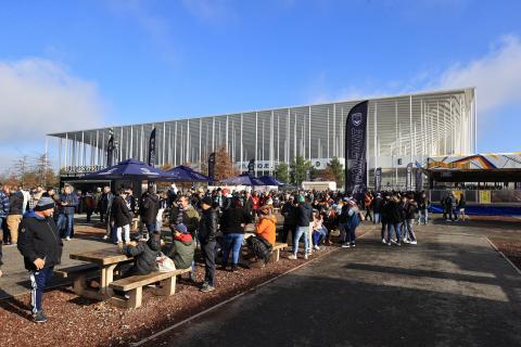 La Fan Zone avant Bordeaux - Saint-Etienne (décembre 2023)