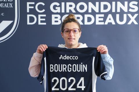 Laura Bourguoin s'engage aux Girondins (janvier 2024)