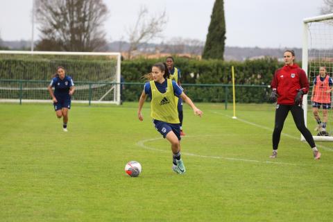 Entraînement de l’équipe féminine du mercredi 24 janvier 2024