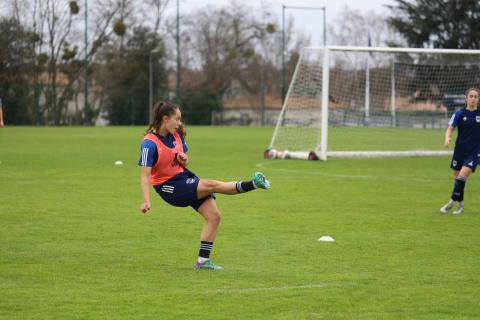 Entraînement de l’équipe féminine du mercredi 24 janvier 2024