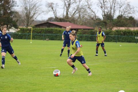 Entraînement de l’équipe féminine du mercredi 24 janvier 2024