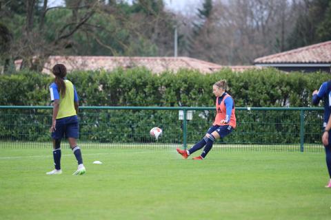 Entraînement de l’équipe féminine du mercredi 24 janvier 2024