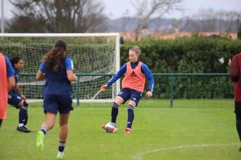 Entraînement de l’équipe féminine du mercredi 24 janvier 2024