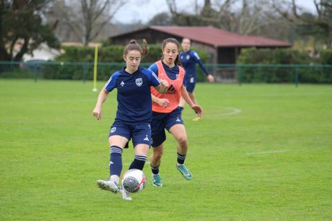 Entraînement de l’équipe féminine du mercredi 24 janvier 2024