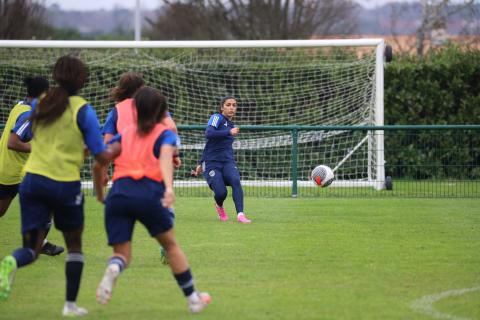 Entraînement de l’équipe féminine du mercredi 24 janvier 2024