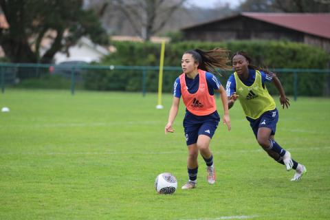 Entraînement de l’équipe féminine du mercredi 24 janvier 2024