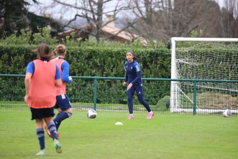 Entraînement de l’équipe féminine du mercredi 24 janvier 2024