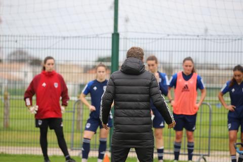 Entraînement de l’équipe féminine du mercredi 24 janvier 2024