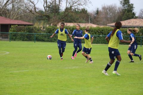 Entraînement de l’équipe féminine du mercredi 24 janvier 2024