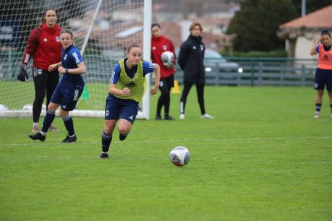 Entraînement de l’équipe féminine du mercredi 24 janvier 2024