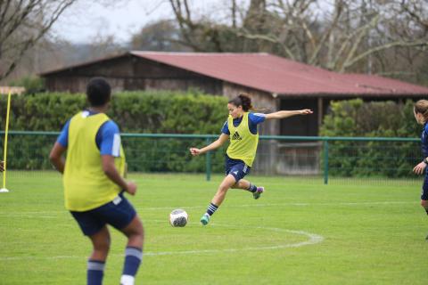 Entraînement de l’équipe féminine du mercredi 24 janvier 2024