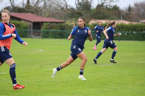 Entraînement de l’équipe féminine du mercredi 24 janvier 2024