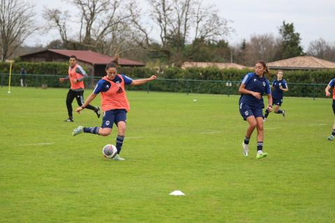 Entraînement de l’équipe féminine du mercredi 24 janvier 2024