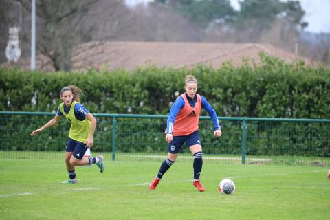 Entraînement de l’équipe féminine du mercredi 24 janvier 2024