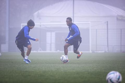 Entraînement du vendredi 26 janvier 2024