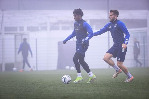 Entraînement du vendredi 26 janvier 2024