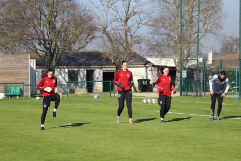 Entrainement, FC Girondins de Bordeaux féminines, 2023-2024 