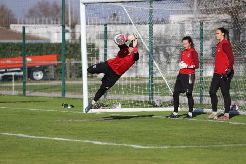 Entrainement, FC Girondins de Bordeaux féminines, 2023-2024 