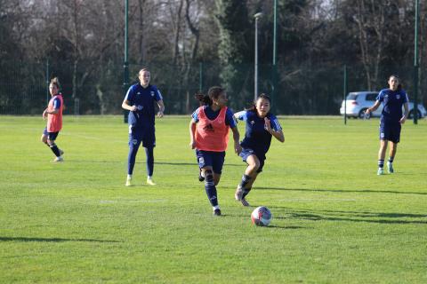 Entrainement, FC Girondins de Bordeaux féminines, 2023-2024 