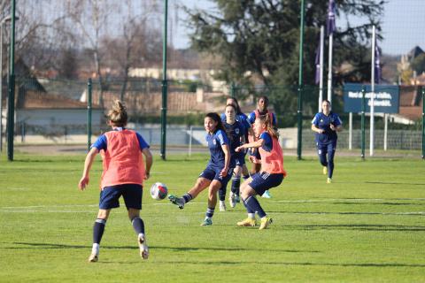 Entrainement, FC Girondins de Bordeaux féminines, 2023-2024 