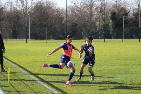 Entrainement, FC Girondins de Bordeaux féminines, 2023-2024 