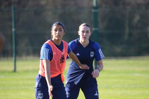 Entrainement, FC Girondins de Bordeaux féminines, 2023-2024 