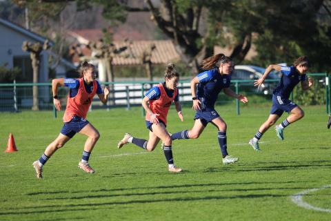 Entrainement, FC Girondins de Bordeaux féminines, 2023-2024 