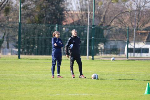 Entrainement, FC Girondins de Bordeaux féminines, 2023-2024 