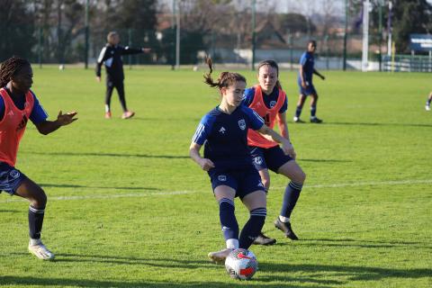 Entrainement, FC Girondins de Bordeaux féminines, 2023-2024 