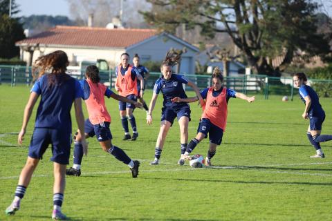 Entrainement, FC Girondins de Bordeaux féminines, 2023-2024 