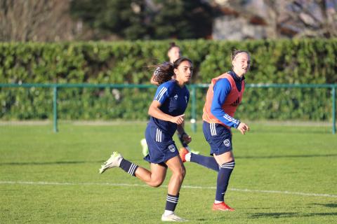 Entrainement, FC Girondins de Bordeaux féminines, 2023-2024 