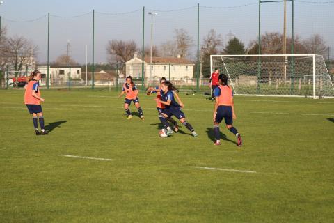 Entrainement, FC Girondins de Bordeaux féminines, 2023-2024 