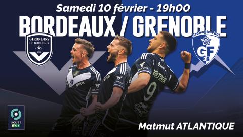 Billetterie Bordeaux-Grenoble / Saison 2023-24