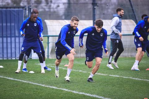 Entrainement, FC Girondins de Bordeaux 01.02.2024 , 2023-2024 