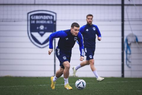 Entrainement, FC Girondins de Bordeaux 01.02.2024 , 2023-2024 