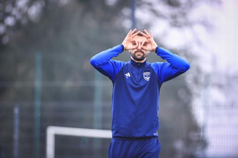 Entrainement, FC Girondins de Bordeaux 01.02.2024 , 2023-2024 