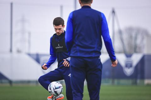 Entrainement, FC Girondins de Bordeaux 01.02.2024 , 2023-2024 