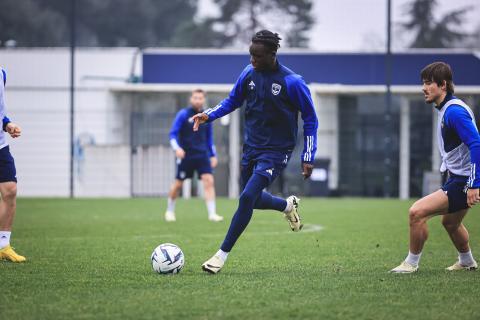 Entrainement, FC Girondins de Bordeaux 01.02.2024 , 2023-2024 