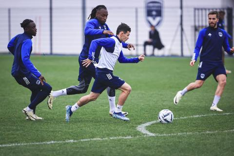 Entrainement, FC Girondins de Bordeaux 01.02.2024 , 2023-2024 