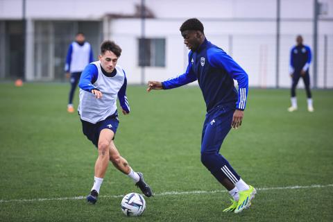 Entrainement, FC Girondins de Bordeaux 01.02.2024 , 2023-2024 