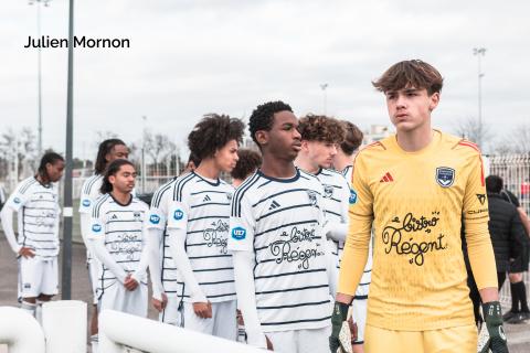 U17 nationaux, FC Girondins de Bordeaux - SA Merignac, 2023 - 2024