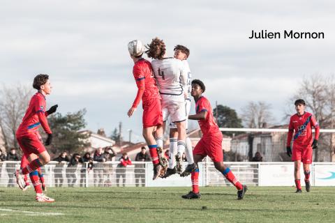 U17 nationaux, FC Girondins de Bordeaux - SA Merignac, 2023 - 2024