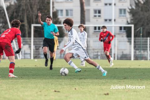 U17 nationaux, FC Girondins de Bordeaux - SA Merignac, 2023 - 2024