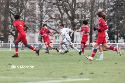 U17 nationaux, FC Girondins de Bordeaux - SA Merignac, 2023 - 2024