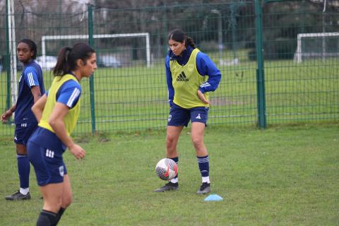 Entrainement, FC Girondins de Bordeaux féminines 07.02.2024 , 2023-2024 