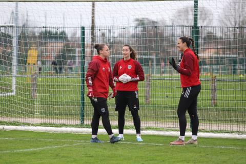 Entrainement, FC Girondins de Bordeaux féminines 07.02.2024 , 2023-2024 