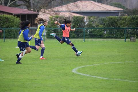 Entrainement, FC Girondins de Bordeaux féminines 07.02.2024 , 2023-2024 