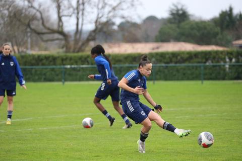 Entrainement, FC Girondins de Bordeaux féminines 07.02.2024 , 2023-2024 